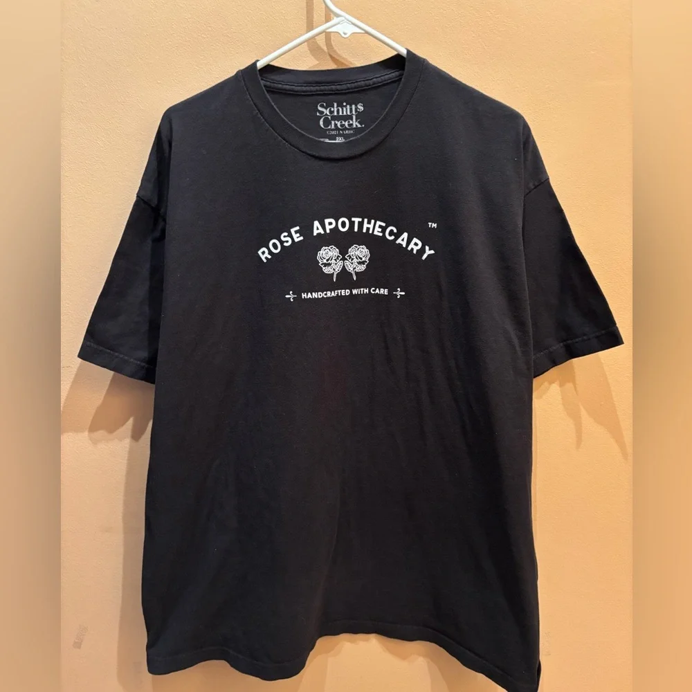 Schitt's Creek Rose Apothecary t-shirt Size 2XL Rose Apothecary logo - Picture 2 of 8